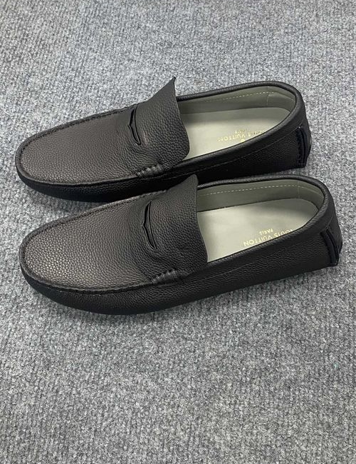Louis Vuitton LV Gloria Series Monogram Embossed Driving Loafers