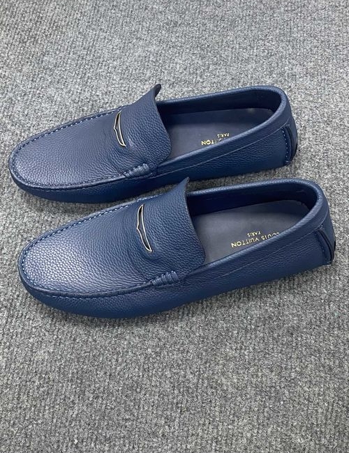 Louis Vuitton LV Gloria Series Monogram Embossed Driving Loafers