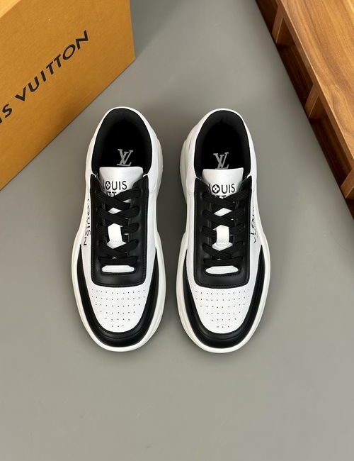 Louis Vuitton LV Premium Sneaker With Silk Calfskin Upper