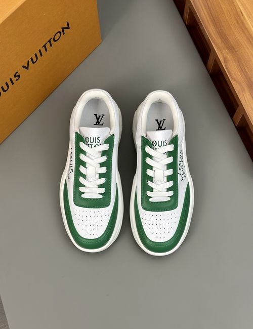 Louis Vuitton LV Premium Sneaker With Silk Calfskin Upper