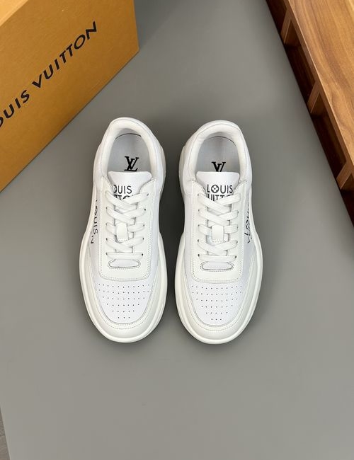 Louis Vuitton LV Premium Sneaker With Silk Calfskin Upper