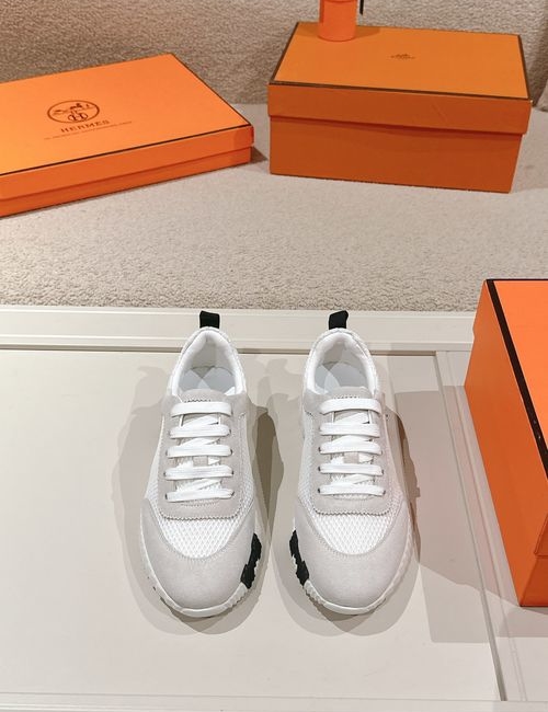 Hermes H Logo Couple Casual Sports Shoes
