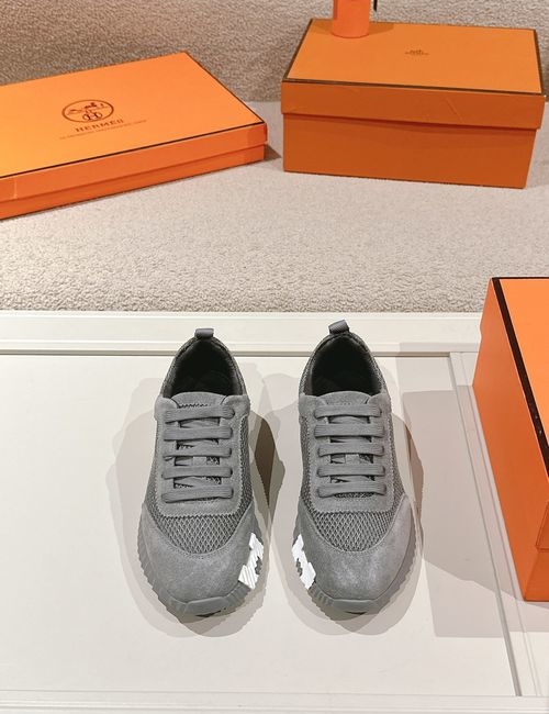 Hermes H Logo Couple Casual Sports Shoes