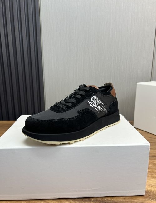 Berluti Waterproof Leather Casual Shoes With Foam Sole