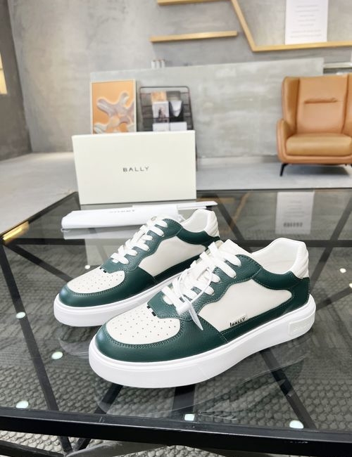 Bally Premium Leather Sneakers With Original Sole
