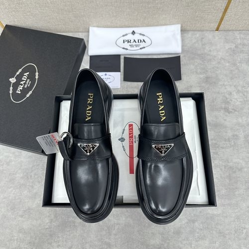 Prada Calfskin Air Cushion Loafers
