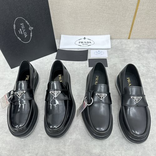 Prada Calfskin Air Cushion Loafers