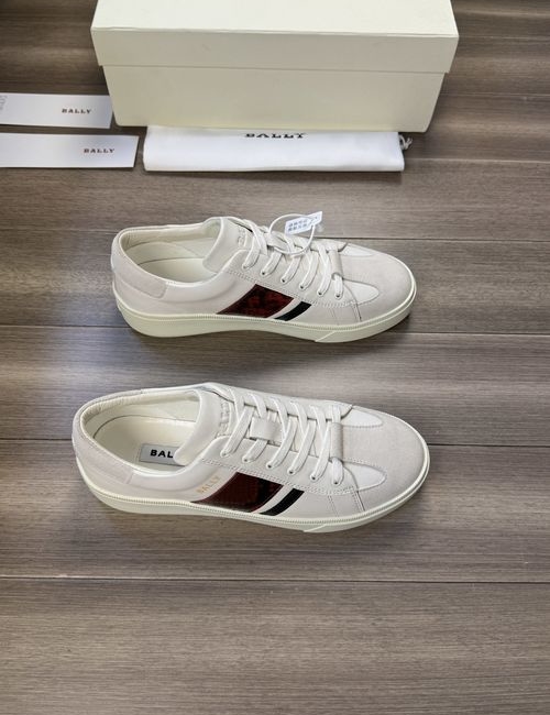 Bally Nappa Suede Leather Sneakers TPU Sole Premium