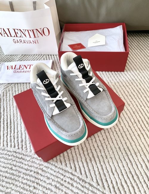 Valentino Runboot Leather Casual Sneakers