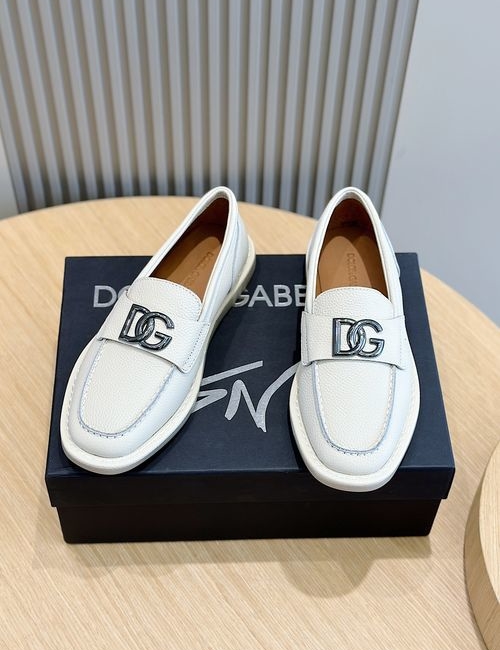 Dolce & Gabbana DG New Florio Suede Loafers