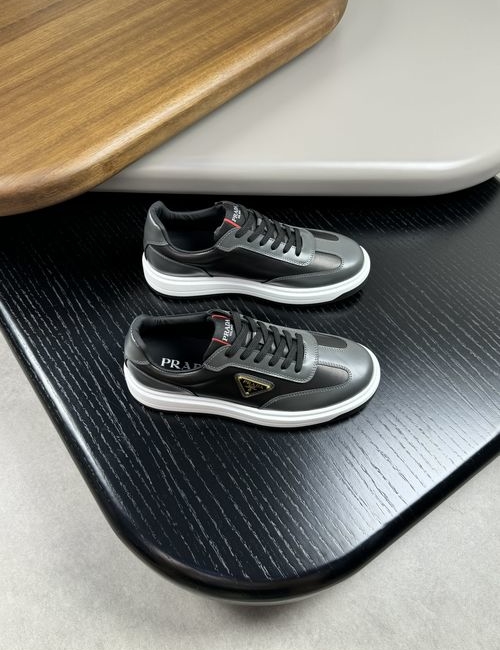 Prada Patent Nappa Leather Shoes With TPU Sole