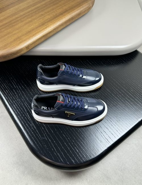 Prada Patent Nappa Leather Shoes With TPU Sole