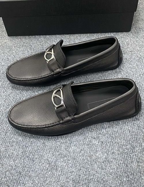 Zegna Genuine Cowhide Lining Comfortable Sole Shoes