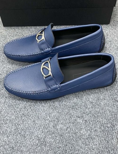 Zegna Genuine Cowhide Lining Comfortable Sole Shoes