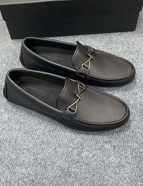 Zegna Genuine Cowhide Lining Comfortable Sole Shoes