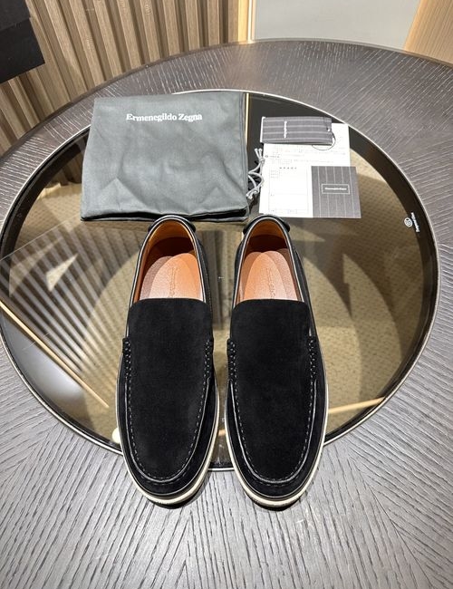 Zegna Soft Leather Loafers With Seven Color Options