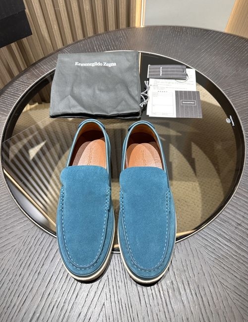 Zegna Soft Leather Loafers With Seven Color Options
