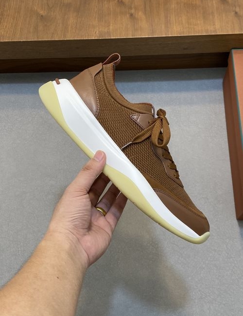 Loro Piana LP Knit Sneakers With Wool Blend, Lightweight Sole