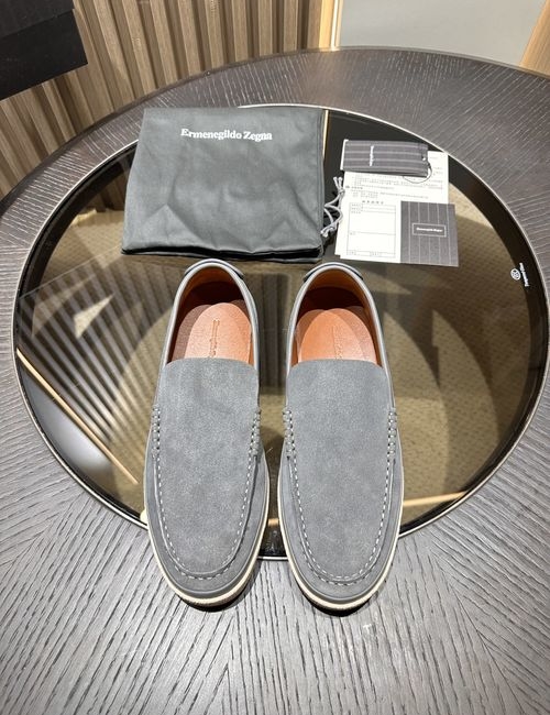 Zegna Soft Leather Loafers With Seven Color Options