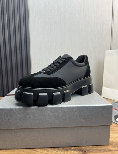 Prada Suede Leather Casual Shoes
