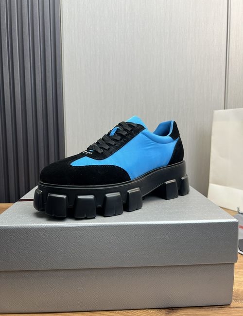 Prada Suede Leather Casual Shoes