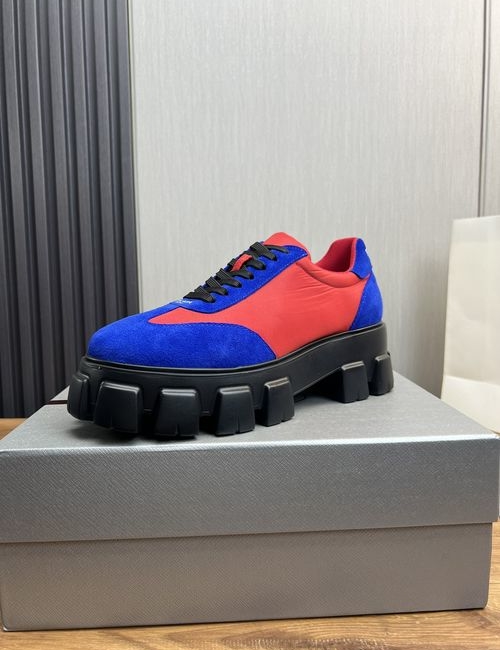 Prada Suede Leather Casual Shoes