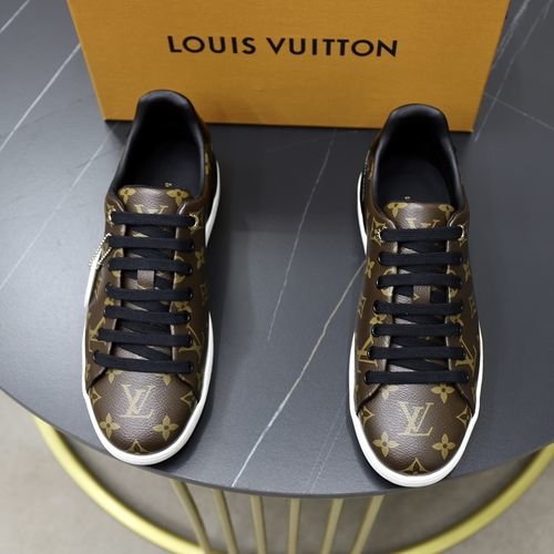 Louis Vuitton LV Cowhide Casual Sneakers With Original Outsole