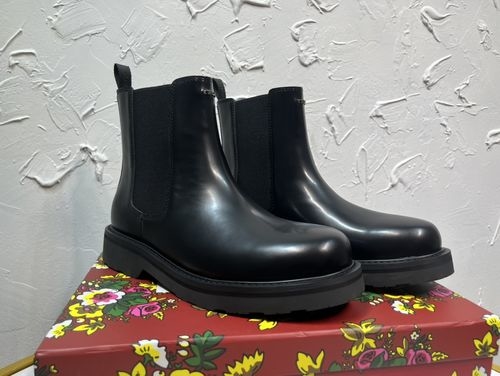Kenzo Chelsea Ankle Boots With Zipper