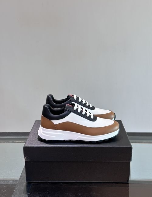 Prada Calfskin Casual Sneaker Light Sole