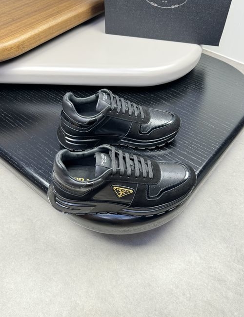 Prada Premium Nappa Leather With Metal Buckle Sole