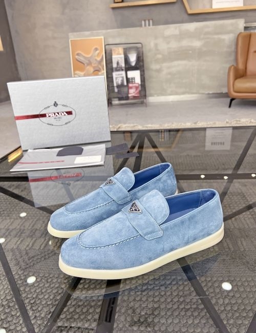 Prada Slip-on Suede Leather Casual Shoes