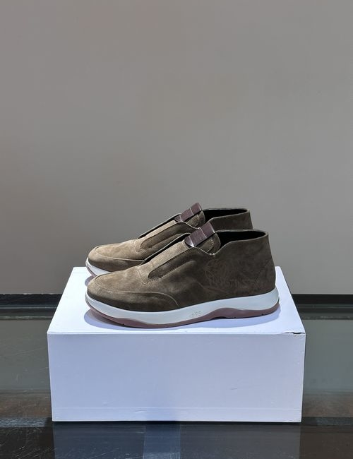 Berluti Calfskin Casual Shoes With Rubber Outsole