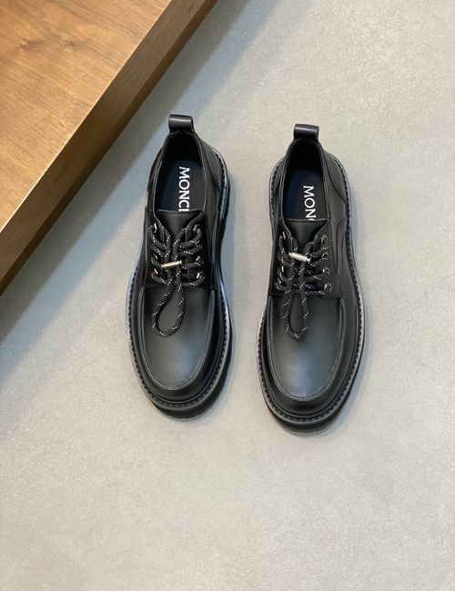 Moncler Cowhide High-top Casual Sneakers