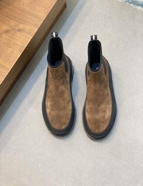 Moncler Genuine Leather Casual Sneakers