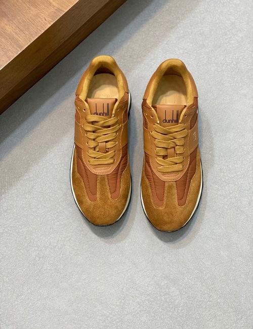 Dunhill Calfskin Waterproof Casual Sneakers