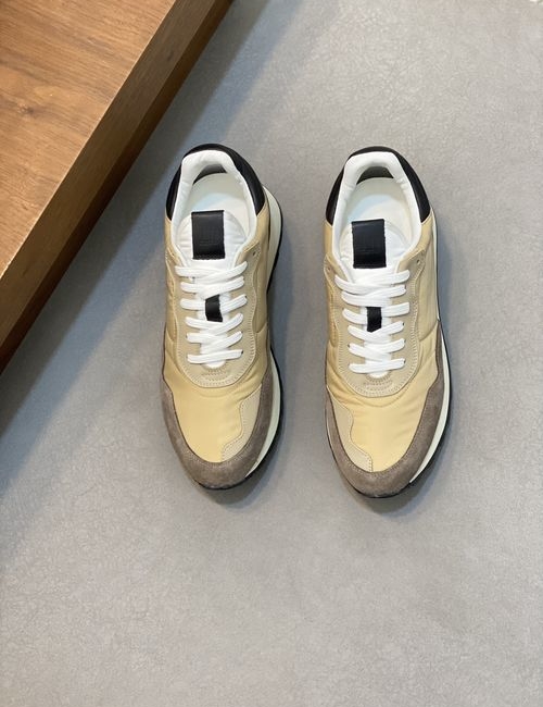 Dunhill Calfskin Waterproof Casual Sneakers
