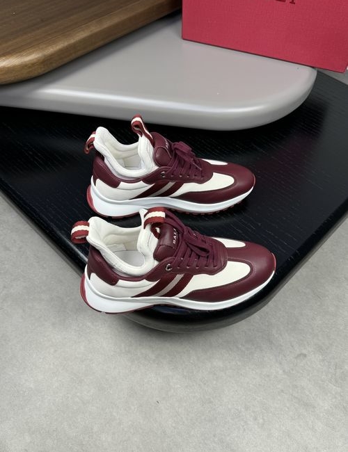 Bally Nappa Leather Casual Shoes With TPU Sole