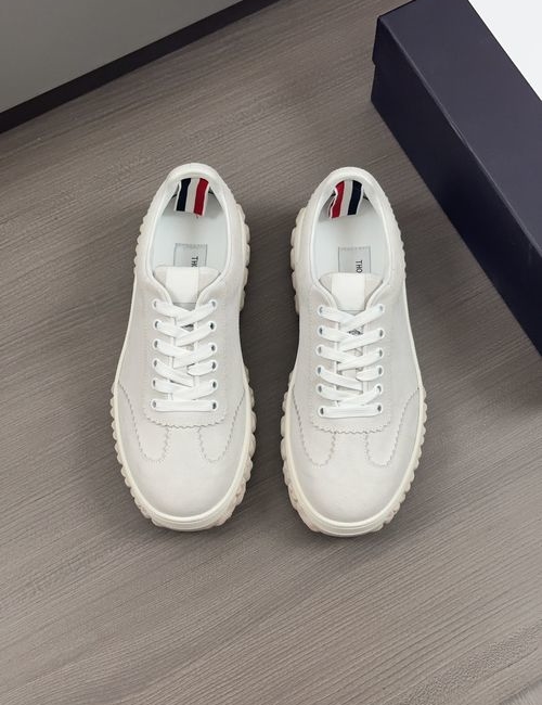 Thom Browne Light Casual Loafers With Colorful Stripes