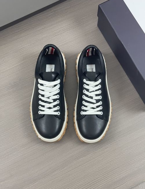 Thom Browne Light Casual Loafers With Colorful Stripes