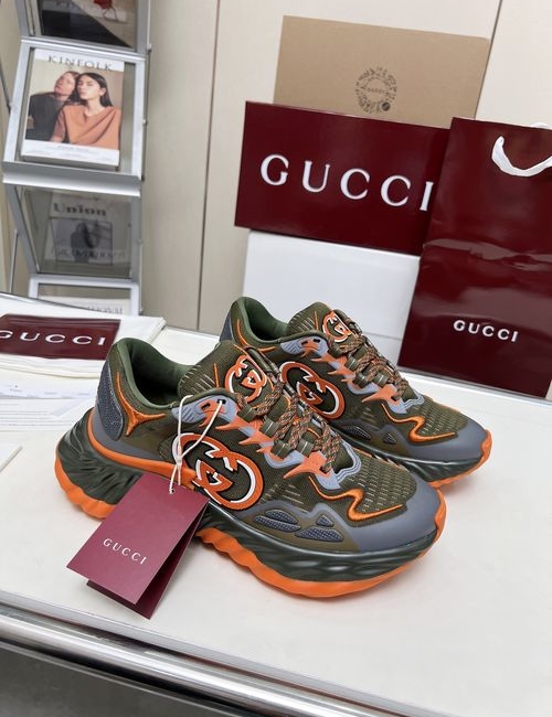 Gucci Wavy Stylish Trendy Casual Sneakers