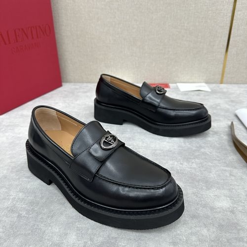 Valentino Vlogo Buckle Monk Shoes With Lightweight Sole