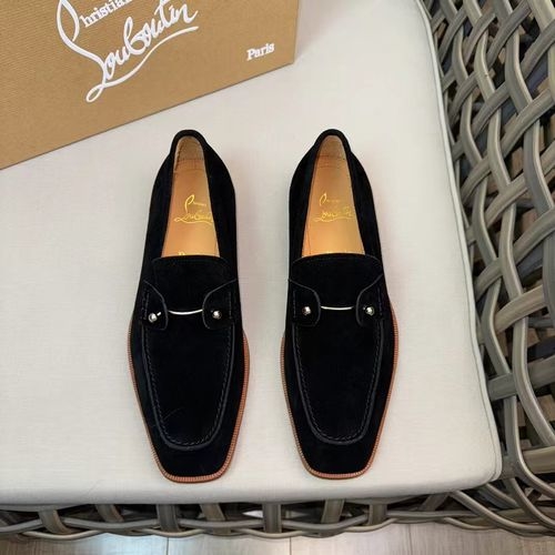 Christian Louboutin Studded Red Sole Dress Shoes
