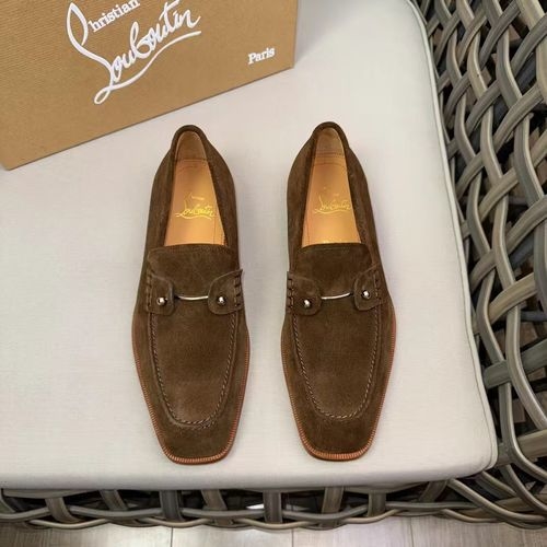 Christian Louboutin Studded Red Sole Dress Shoes