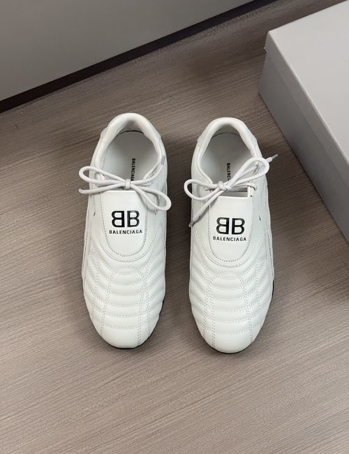 Balenciaga Sheepskin Stitched Comfortable Casual Shoes