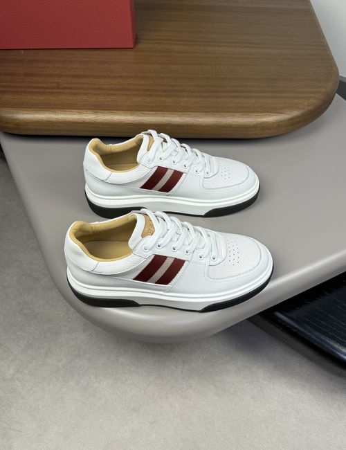 Bally Two-tone Nappa Leather Casual Shoes