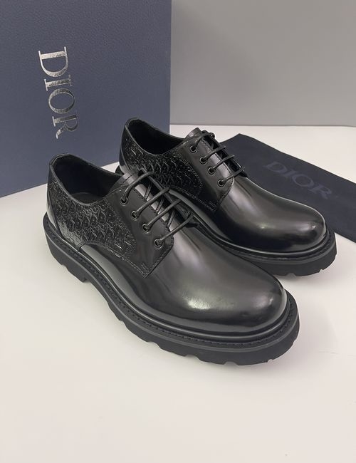 Christian Dior CD Explorer Derby Shoes In Smooth Leather