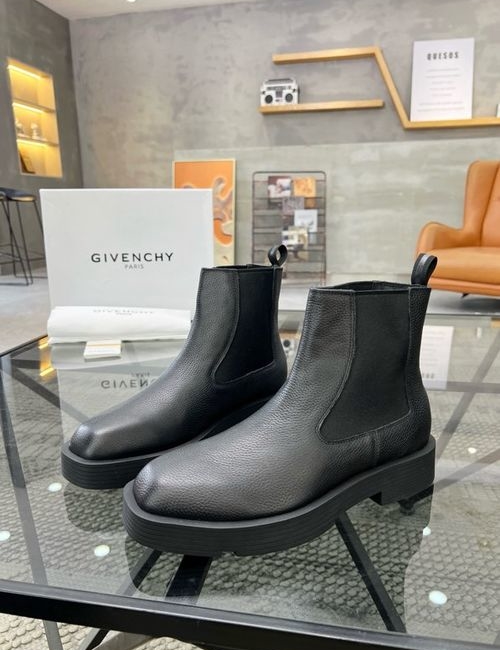 Givenchy Elevated Boots With Italian Leather Upper