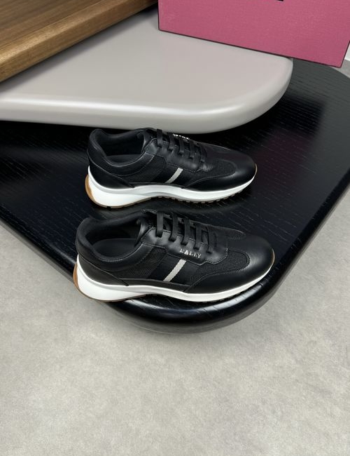 Bally Nappa Cowhide Sneakers TPU Rubber Sole