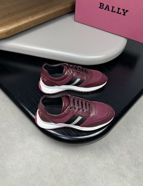 Bally Nappa Cowhide Sneakers TPU Rubber Sole