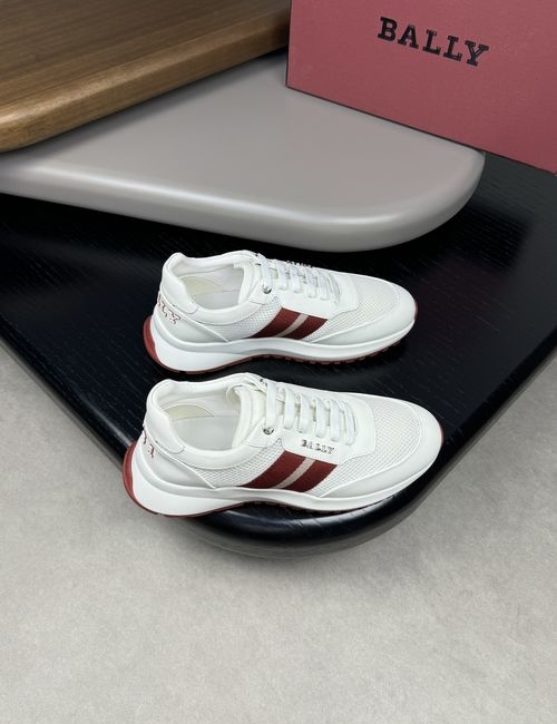 Bally Nappa Cowhide Sneakers TPU Rubber Sole
